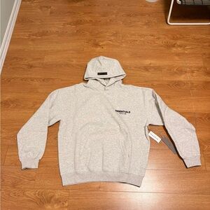 New Essentials Gray Hoodie